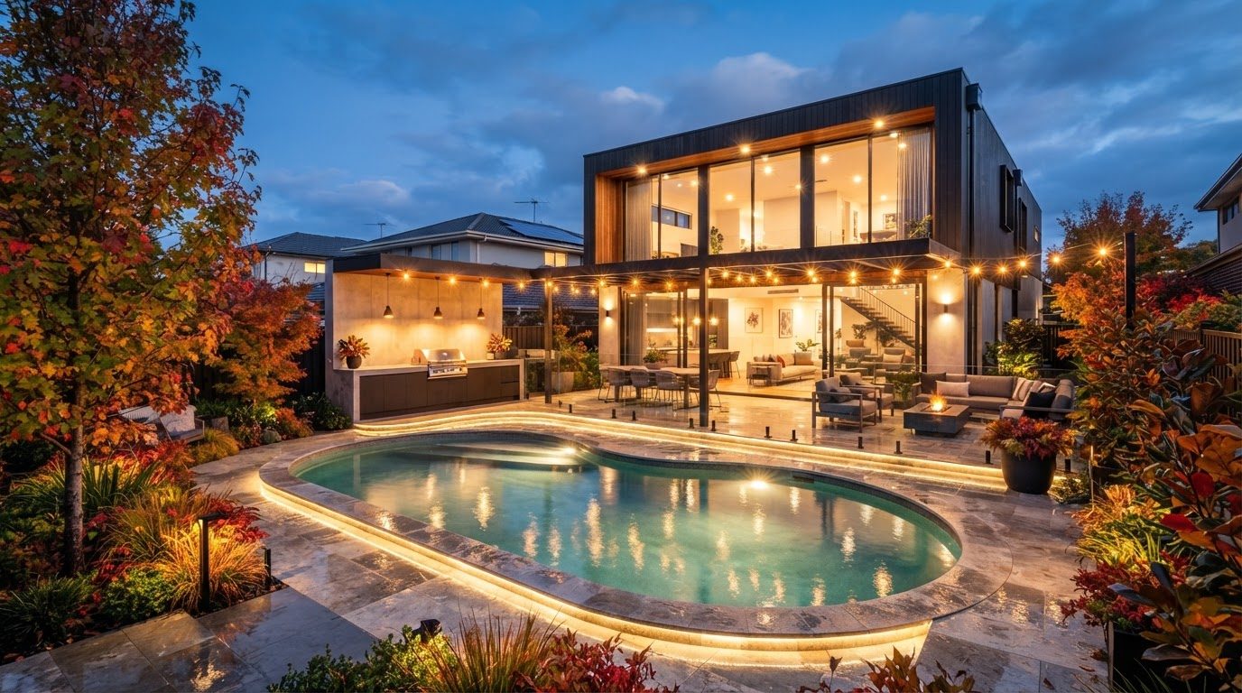 Futuristic Backyard Concept 27 Back Yard futuristic concept visualisation modern home and. Images and Photos created by www.house-and-garden-designs.com