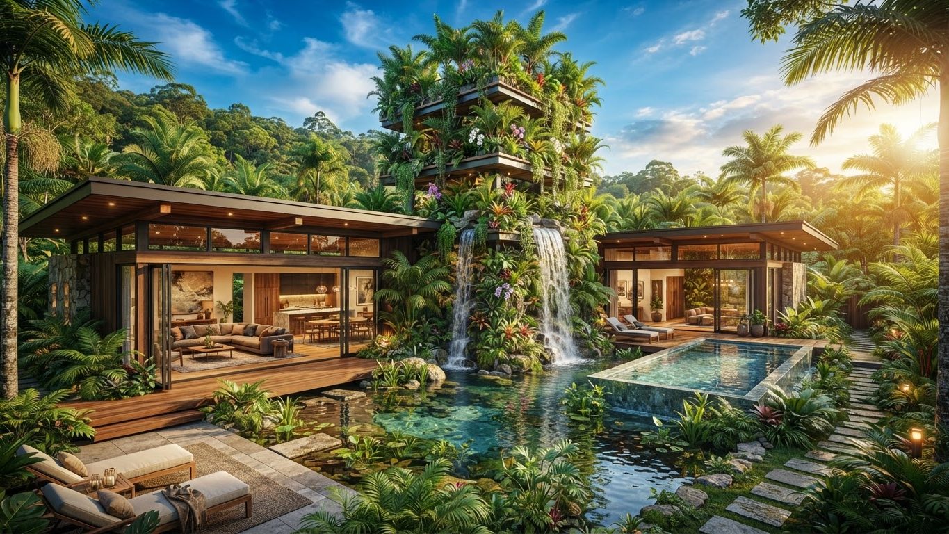 Visionary Custom Concept 06 Custom Concepts futuristic concept visualisation modern home and. Images and Photos created by www.house-and-garden-designs.com