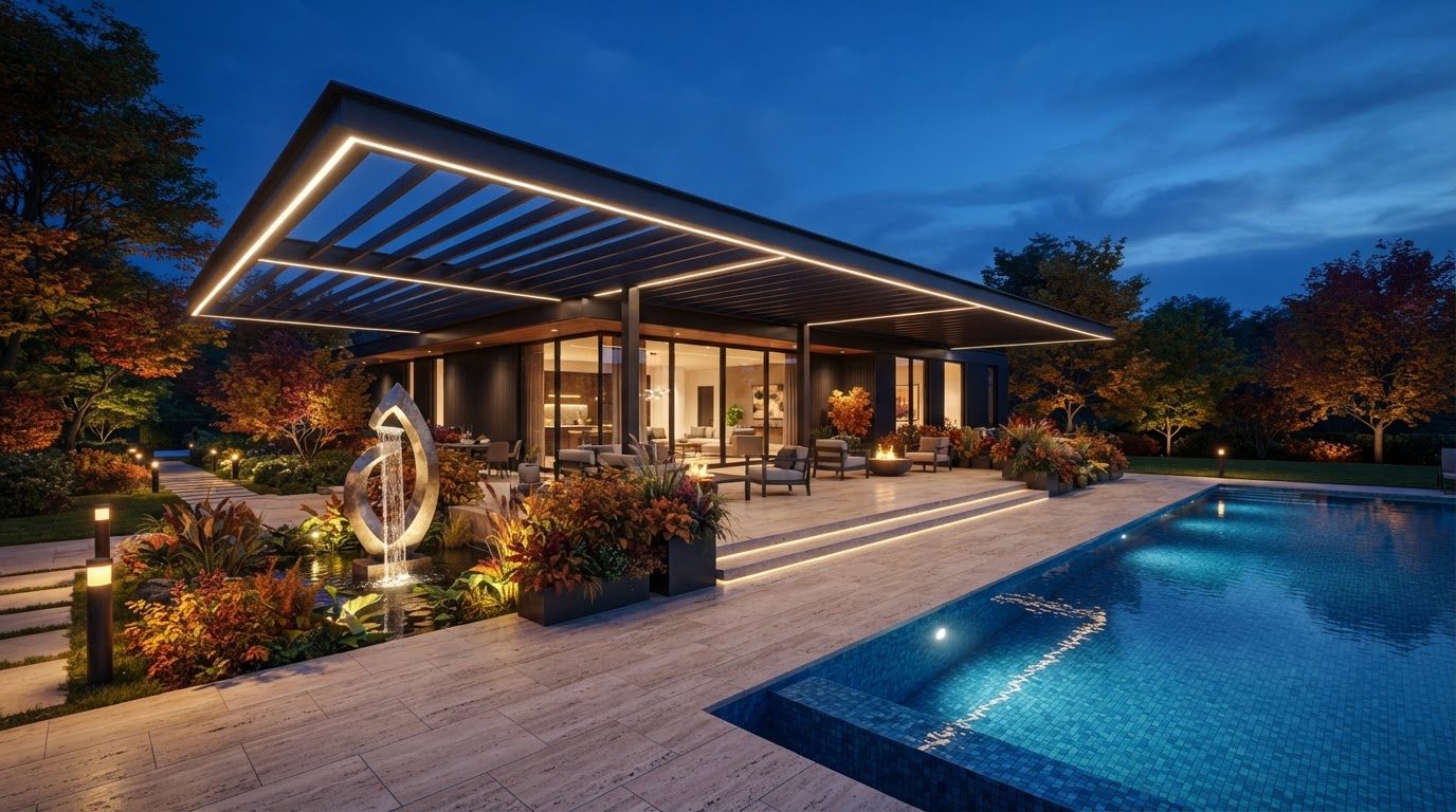 Futuristic Backyard Concept 25 Back Yard futuristic concept visualisation modern home and. Images and Photos created by www.house-and-garden-designs.com