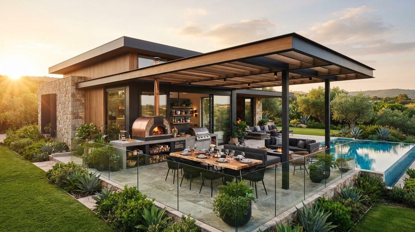Outdoor Furniture Concept 01 Outdoor Furniture futuristic concept visualisation modern home and. Images and Photos created by www.house-and-garden-designs.com
