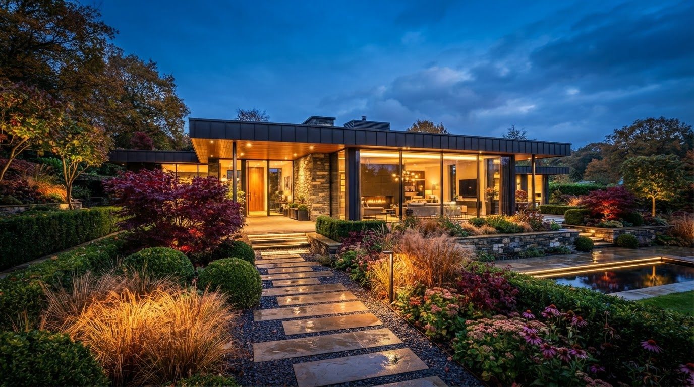 Garden Design Concept 26 Garden Design futuristic concept visualisation modern home and. Images and Photos created by www.house-and-garden-designs.com