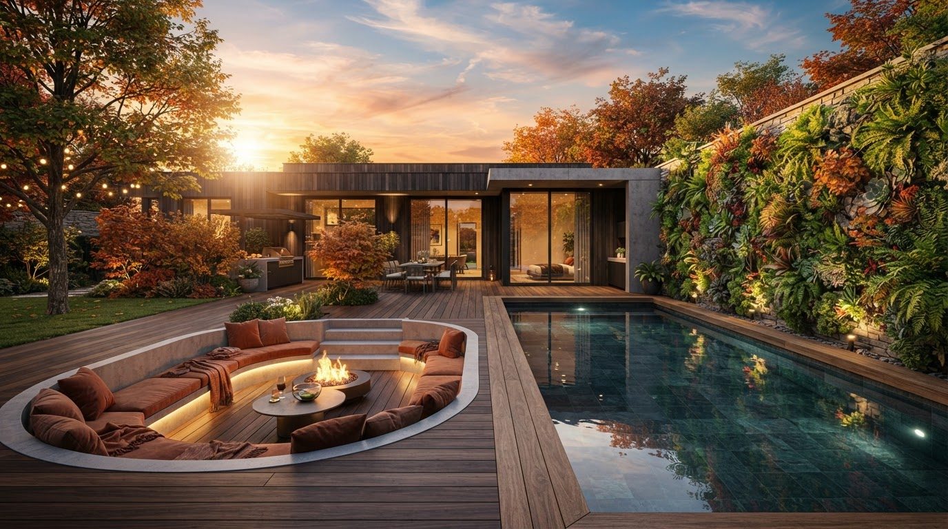 Futuristic Backyard Concept 24 Back Yard futuristic concept visualisation modern home and. Images and Photos created by www.house-and-garden-designs.com