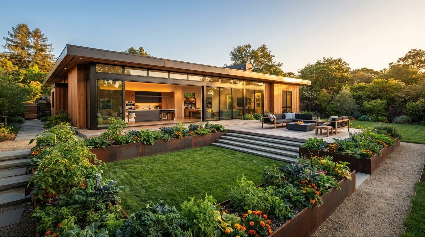 Garden Design Concept 12 Garden Design futuristic concept visualisation modern home and. Images and Photos created by www.house-and-garden-designs.com