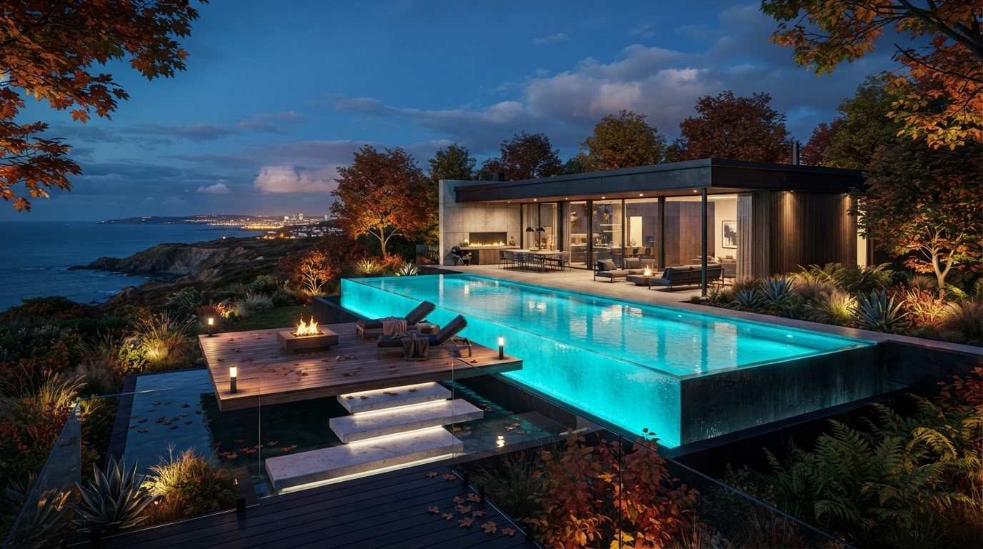 Futuristic Backyard Concept 21 Back Yard futuristic concept visualisation modern home and. Images and Photos created by www.house-and-garden-designs.com