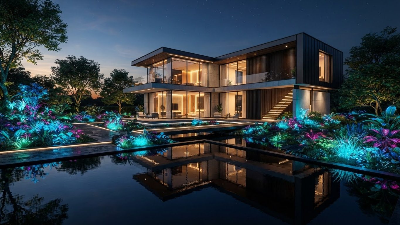 Visionary Custom Concept 04 Custom Concepts futuristic concept visualisation modern home and. Images and Photos created by www.house-and-garden-designs.com