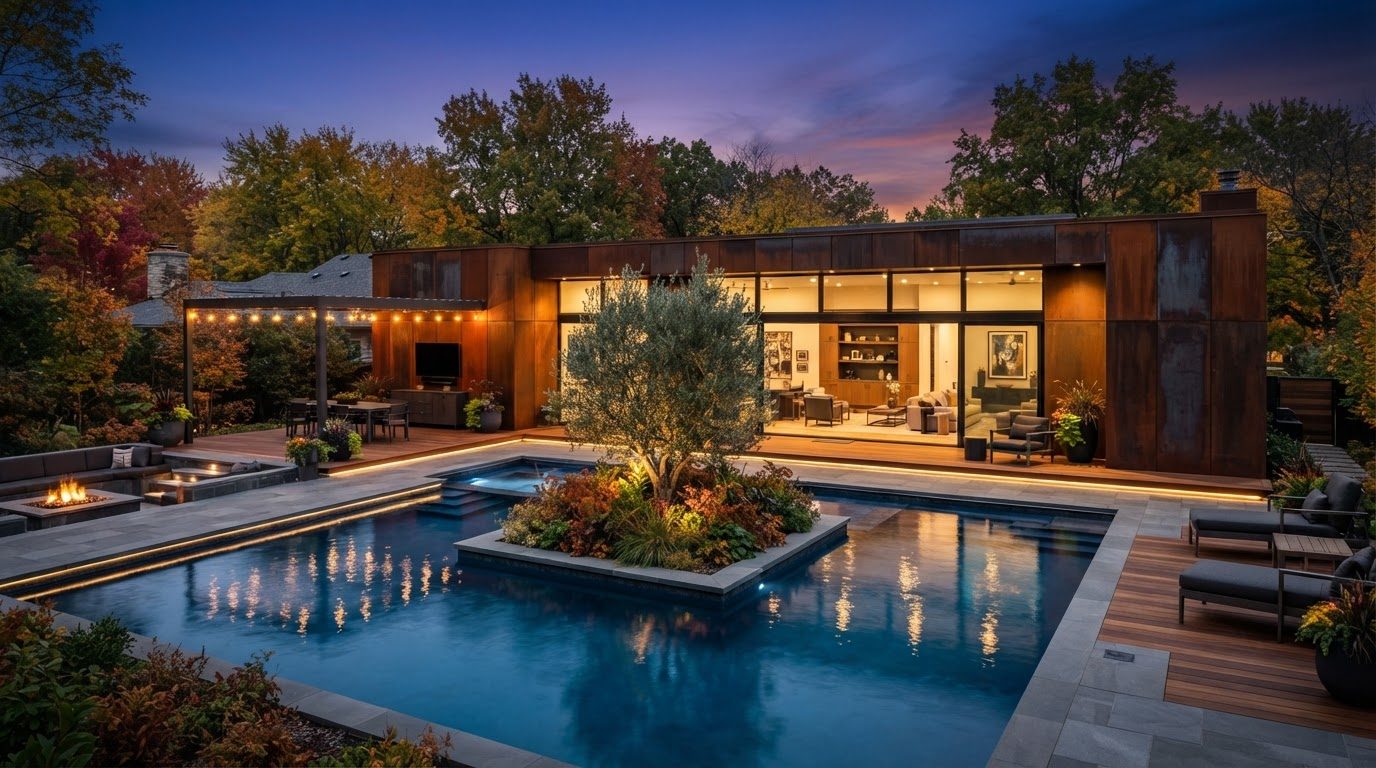 Futuristic Backyard Concept 35 Back Yard futuristic concept visualisation modern home and. Images and Photos created by www.house-and-garden-designs.com