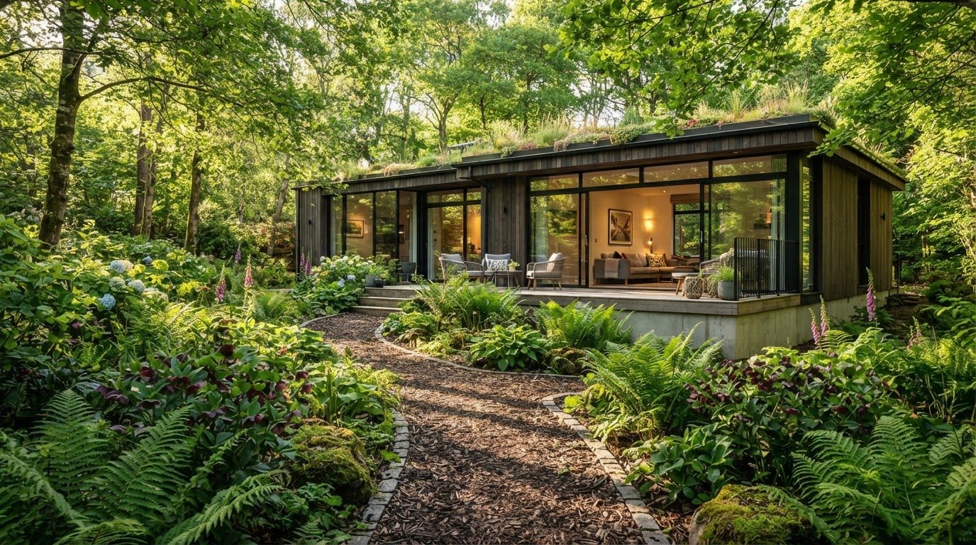Landscape Design Concept 20 Landscape Design futuristic concept visualisation modern home and. Images and Photos created by www.house-and-garden-designs.com
