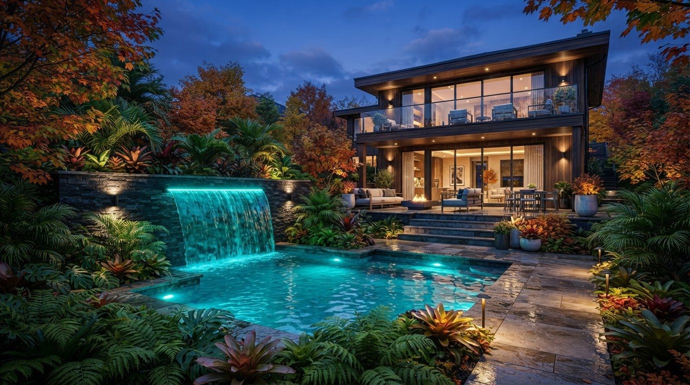 Futuristic Backyard Concept 38 Back Yard futuristic concept visualisation modern home and. Images and Photos created by www.house-and-garden-designs.com