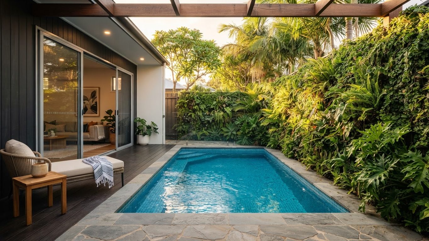 Modern Swimming Pool Concept 26 Swimming Pools futuristic concept visualisation modern home. Images and Photos created by www.house-and-garden-designs.com