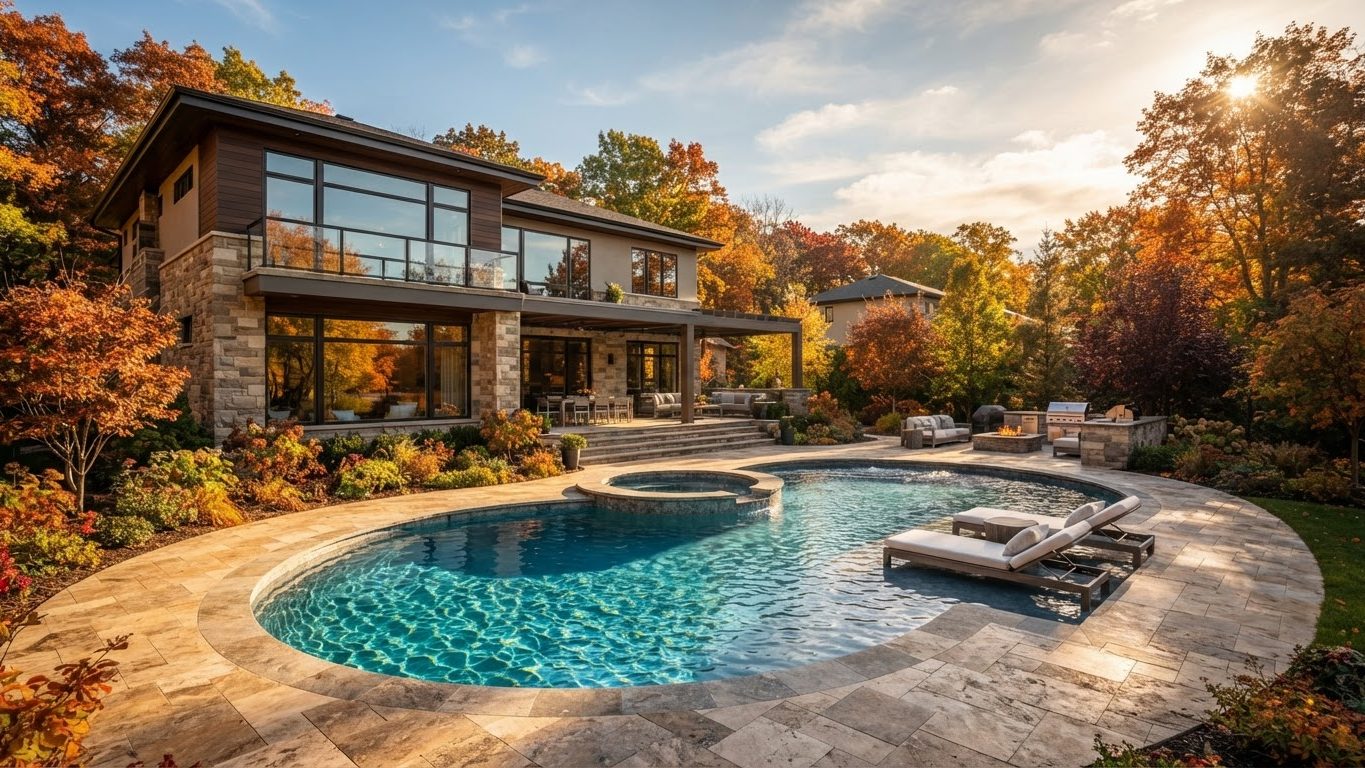 Modern Swimming Pool Concept 38 Swimming Pools futuristic concept visualisation modern home. Images and Photos created by www.house-and-garden-designs.com