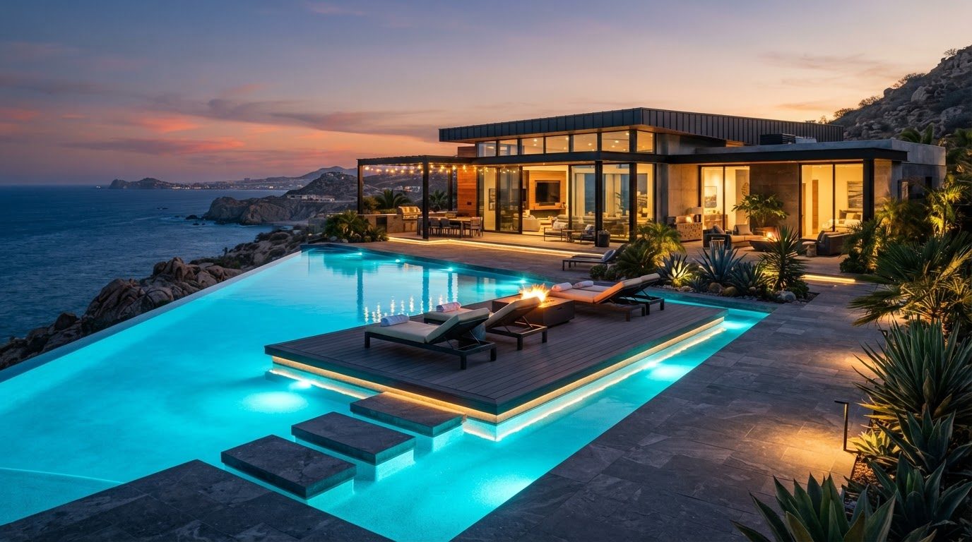 Futuristic Backyard Concept 01 Back Yard futuristic concept visualisation modern home and. Images and Photos created by www.house-and-garden-designs.com