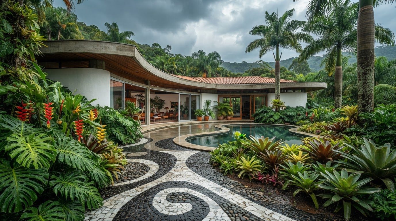 Landscape Design Concept 34 Landscape Design futuristic concept visualisation modern home and. Images and Photos created by www.house-and-garden-designs.com