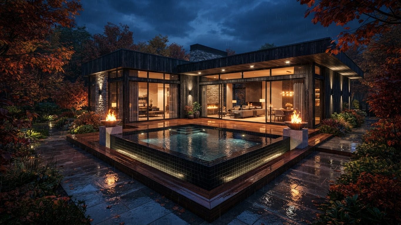 Modern Swimming Pool Concept 34 Swimming Pools futuristic concept visualisation modern home. Images and Photos created by www.house-and-garden-designs.com