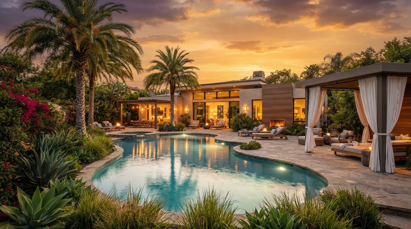 Futuristic Backyard Concept 29 Back Yard futuristic concept visualisation modern home and. Images and Photos created by www.house-and-garden-designs.com