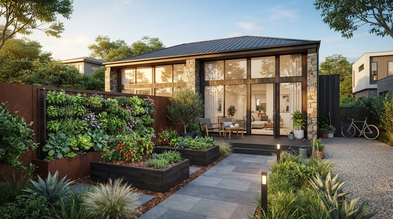 Garden Design Concept 11 Garden Design futuristic concept visualisation modern home and. Images and Photos created by www.house-and-garden-designs.com
