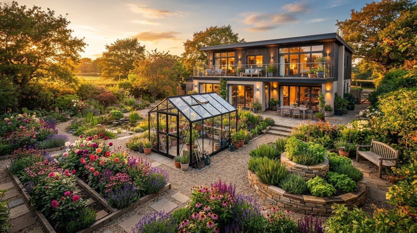 Garden Design Concept 27 Garden Design futuristic concept visualisation modern home and. Images and Photos created by www.house-and-garden-designs.com