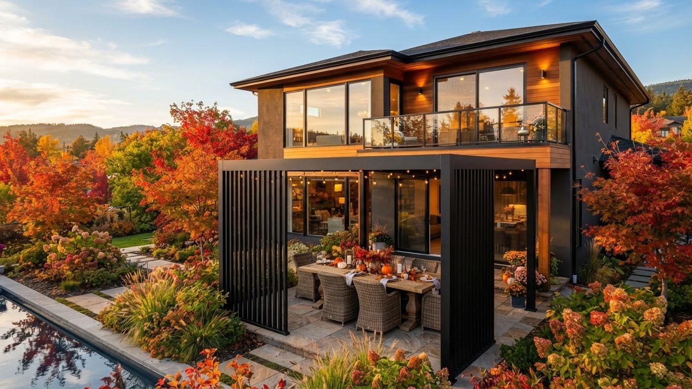 Pergola & Patio Concept 38 Pergolas & Patios futuristic concept visualisation modern. Images and Photos created by www.house-and-garden-designs.com