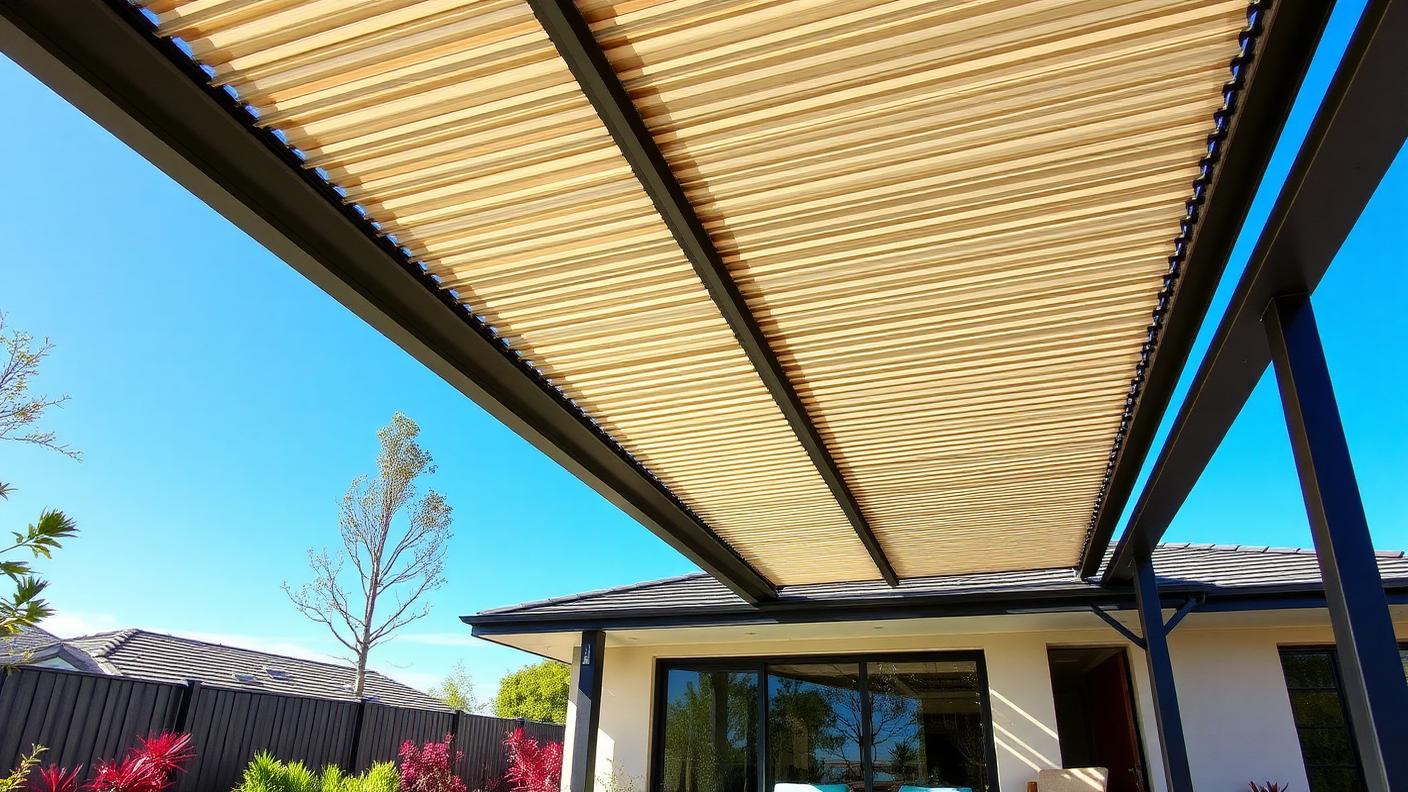 Louvred Opening Roof Pergola pergola shade structure Fabric & adjustable Motorised or crank operated blades rotate from fully open to. Images and Photos created by www.house-and-garden-designs.com
